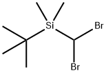 TERT-BUTYL(DIBROMOMETHYL)DIMETHYLSILANE& Structure