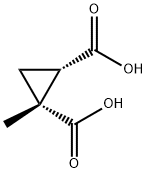 1,2-사이클로프로판디카르복실산,1-메틸-,(1R-시스)-(9CI)