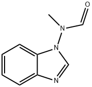 Formamide, N-1H-benzimidazol-1-yl-N-methyl- (9CI),148320-46-1,结构式
