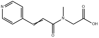 4-pyridylacrylsarcosine,148332-68-7,结构式