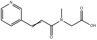3-pyridylacrylsarcosine,148332-70-1,结构式