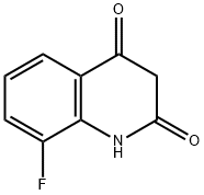 8-Fluoroquinolin-2,4-dione Structure