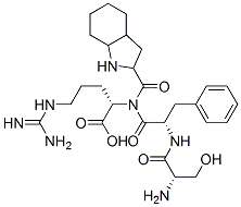 seryl-phenylalanyl-octahydroindole-2-carbonyl-arginine Structure