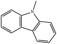 9-メチルカルバゾール 化学構造式