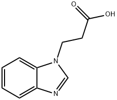 3-BENZOIMIDAZOL-1-YL-PROPIONIC ACID Structure