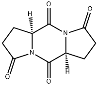 (S,S)-1,7-diazatricyclo[7.3.0.07,11]dodecane-2,6,8,12-tetrone Struktur