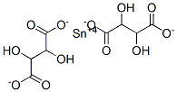 2,3-DIHYDROXYBUTANEDIOATE, Λ<SUP>2</SUP>-STANNANE, 14844-29-2, 结构式