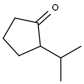 2-异丙基环戊酮, 14845-55-7, 结构式