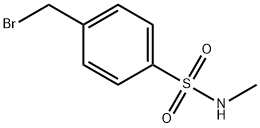 4-BroMoMethyl-N-Methyl-benzenesulfonaMide, 98+% C8H10BrNO2S, MW: 264.14 Structure