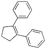 1,1'-(1-Cyclopentene-1,2-diyl)bisbenzene 结构式