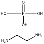 ethylenediamine, salt with phosphoric acid  Struktur