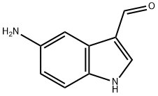 1H-Indole-3-carboxaldehyde, 5-amino- (9CI) Struktur