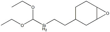 2-(3,4-epoxycyclohexyl)ethylmethyldiethosysilane Structure
