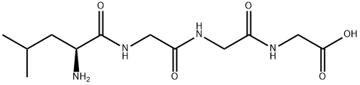 leucyl-glycyl-glycyl-glycine 结构式