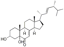 3,5-二羟基麦角甾醇-7,22-二烯-6-酮