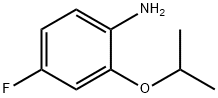 4-fluoro-2-isopropoxyaniline 化学構造式