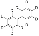 ビフェニル-D10 化学構造式