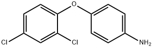 4-(2,4-二氯苯氧基)苯胺, 14861-17-7, 结构式