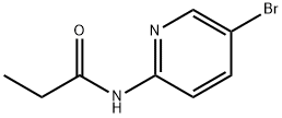 N-(5-bromo-2-pyridinyl)propanamide 结构式