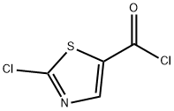 5-Thiazolecarbonyl chloride, 2-chloro- (9CI) 化学構造式