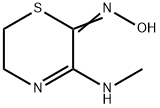 5,6-二氢-3-(甲基氨基)-2H-1,4-噻嗪-2-酮肟, 148639-72-9, 结构式