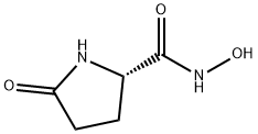2-Pyrrolidinecarboxamide,N-hydroxy-5-oxo-,(S)-(9CI) Struktur