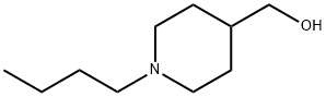 4-Piperidinemethanol, 1-butyl- Struktur