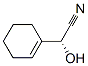 (R)-A-HYDROXY-1-CYCLOHEXENE-1-ACETONITRILE 化学構造式