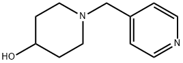 1-(4-吡啶甲基)-4-哌啶醇, 148729-35-5, 结构式