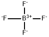 四氟代硼酸根,14874-70-5,结构式