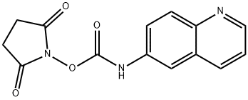 6-Aminoquinolyl-N-hydroxysuccinimidylcarbamate Struktur