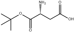 H-D-ASP-OTBU 化学構造式