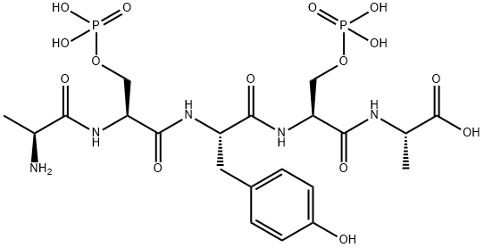 alanyl-phosphoseryl-phosphotyrosyl-seryl-alanine Structure