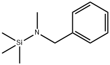 N-ベンジル-N,α,α,α-テトラメチルシランアミン 化学構造式