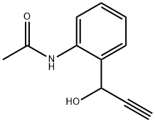 Acetamide,  N-[2-(1-hydroxy-2-propynyl)phenyl]-  (9CI),148842-98-2,结构式