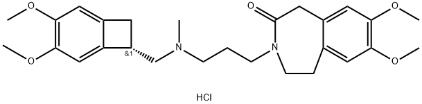 盐酸依伐布雷定,148849-67-6,结构式