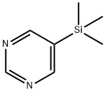 Pyrimidine,5-(trimethylsilyl)-(9CI) Structure