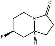 3(2H)-Indolizinone,7-fluorohexahydro-,trans-(9CI) Structure