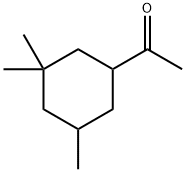 1-(3,3,5-トリメチルシクロヘキシル)エタノン 化学構造式