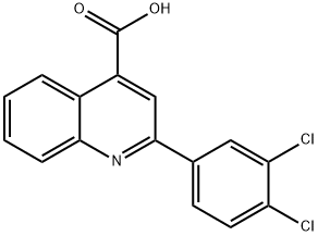 2-(3,4-DICHLORO-PHENYL)-QUINOLINE-4-CARBOXYLIC ACID