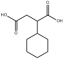 环己基丁二酸,1489-63-0,结构式