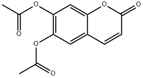 ESCULETINDIACETATE Structure