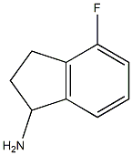 1H-Inden-1-amine,4-fluoro-2,3-dihydro-,(-)-(9CI) Struktur