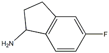1H-Inden-1-amine,5-fluoro-2,3-dihydro-,(-)-(9CI) Struktur