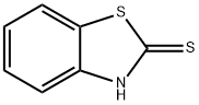 2-硫醇基苯并噻唑,149-30-4,结构式