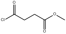 丁二酸单甲酯酰氯, 1490-25-1, 结构式