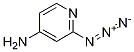 4-Amino-2-azidopyridine 结构式