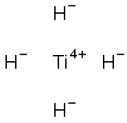 titanium tetrahydride  Struktur