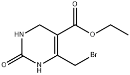 ETHYL 6-(BROMOMETHYL)-2-OXO-1,2,3,4-TETRAHYDROPYRIMIDINE-5-CARBOXYLATE,14903-94-7,结构式