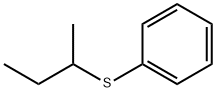 (sec-ブチルチオ)ベンゼン 化学構造式